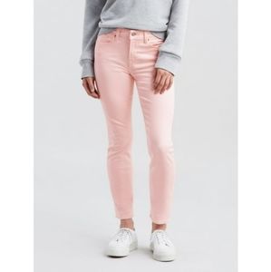 Levi's 711 Skinny Jeans in Pastel Pink
